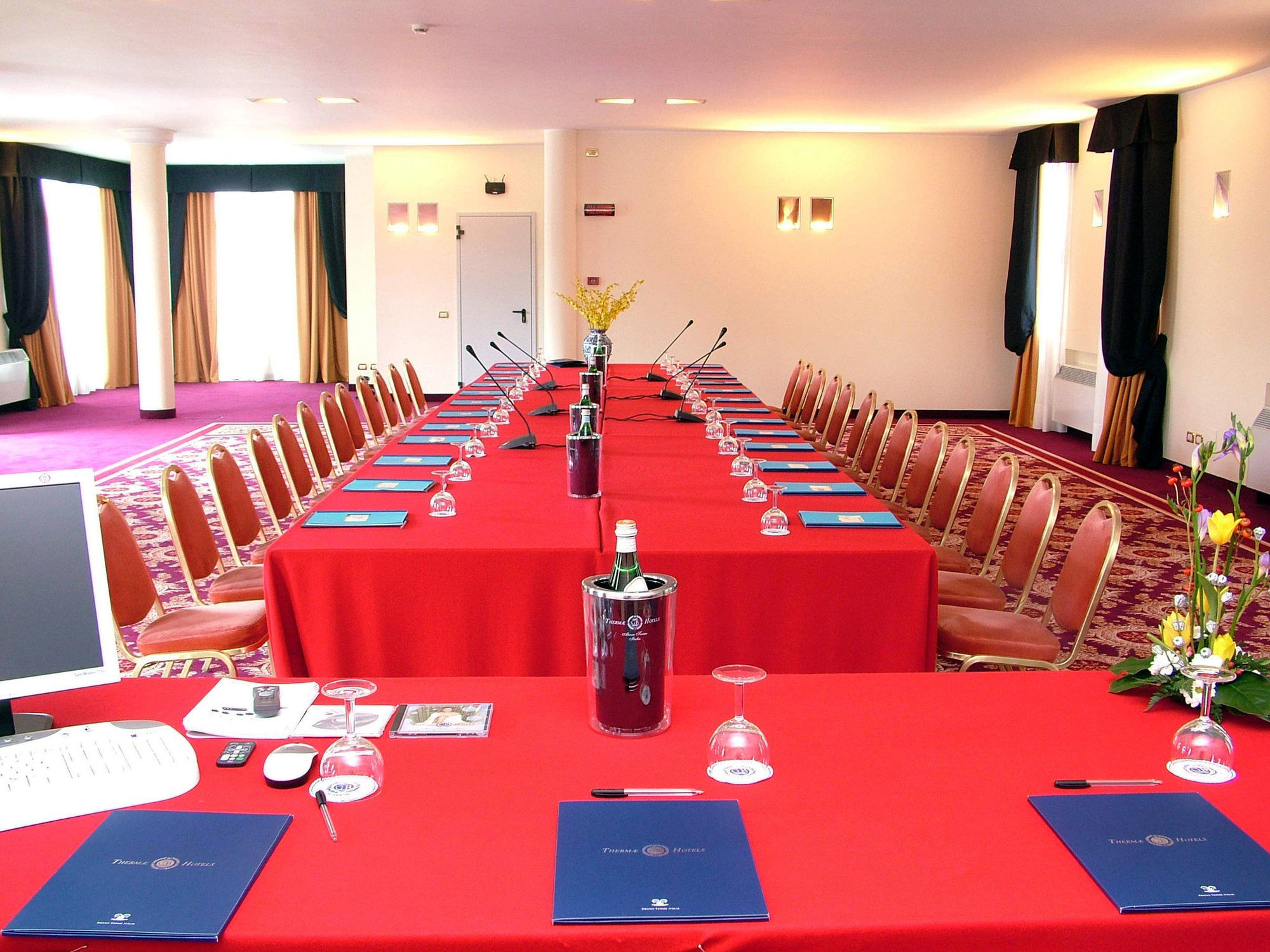 Grand Hotel Trieste & Victoria Αμπάνο Τέρμε Ανέσεις φωτογραφία The conference room